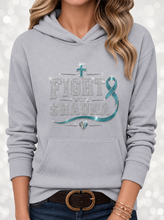 Load image into Gallery viewer, Fight With Shauna Collection | FIGHT WITH SHAUNA TEAL | Hoodie