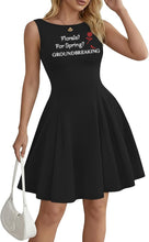 Load image into Gallery viewer, Runway Rebel Bling Collection | FLORALS? FOR SPRING? GROUNDBREAKING | Sleeveless A Line Mini Dress