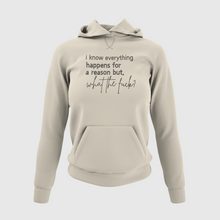 Load image into Gallery viewer, Tik Tok Shop | I Know Everything Happens For A Reason But What The Fuck Rhinestone Crystal Bling| Hoodie