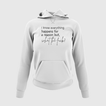 Load image into Gallery viewer, Tik Tok Shop | I Know Everything Happens For A Reason But What The Fuck Rhinestone Crystal Bling| Hoodie