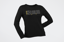 Load image into Gallery viewer, CEO | Crystal Bling | Long Sleeve Shirt