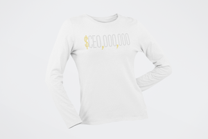 CEO | Crystal Bling | Long Sleeve Shirt