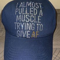 Crystal Bling | I ALMOST PULLED A MUSCLE TRYING TO GIVE AF | Hat