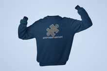 Load image into Gallery viewer, Crystal Bling | Super Power Autism Awareness Puzzle | Sweatshirt