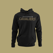 Load image into Gallery viewer, Sioux Falls Jefferson | Cavaliers Black | BLING Hoodie