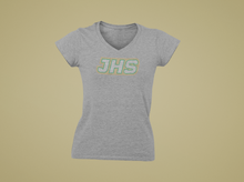 Load image into Gallery viewer, Sioux Falls Jefferson | Grey | BLING V-Neck