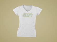 Load image into Gallery viewer, Sioux Falls Jefferson | White | BLING V-Neck