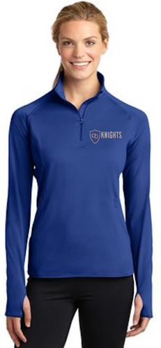 Sioux Falls O'Gorman | Knights O'GORMAN SHEILD Crystal Bling | 1/4 zip up