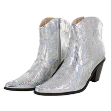 Load image into Gallery viewer, YELLOWSTONE Inspired | 11 PICK YOUR COLOR | Bling Cowboy Short Boots