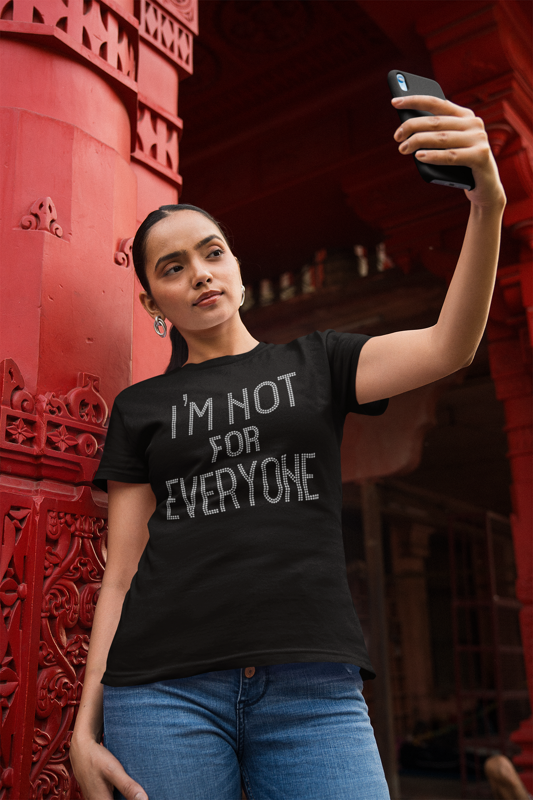 Snarky Sassy | I'M NOT FOR EVERYONE | Bling Short Sleeve