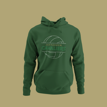 Load image into Gallery viewer, Sioux Falls Jefferson | Forest Green | BLING Hoodie