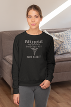 Load image into Gallery viewer, Crystal Bling | Nurse Not Kiss It | Sweatshirt