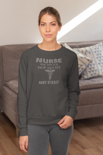 Load image into Gallery viewer, Crystal Bling | Nurse Not Kiss It | Sweatshirt