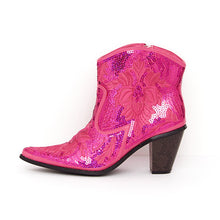 Load image into Gallery viewer, YELLOWSTONE Inspired | 11 PICK YOUR COLOR | Bling Cowboy Short Boots