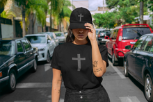 Load image into Gallery viewer, Crystal Bling | CROSS | Short Sleeve T-Shirt